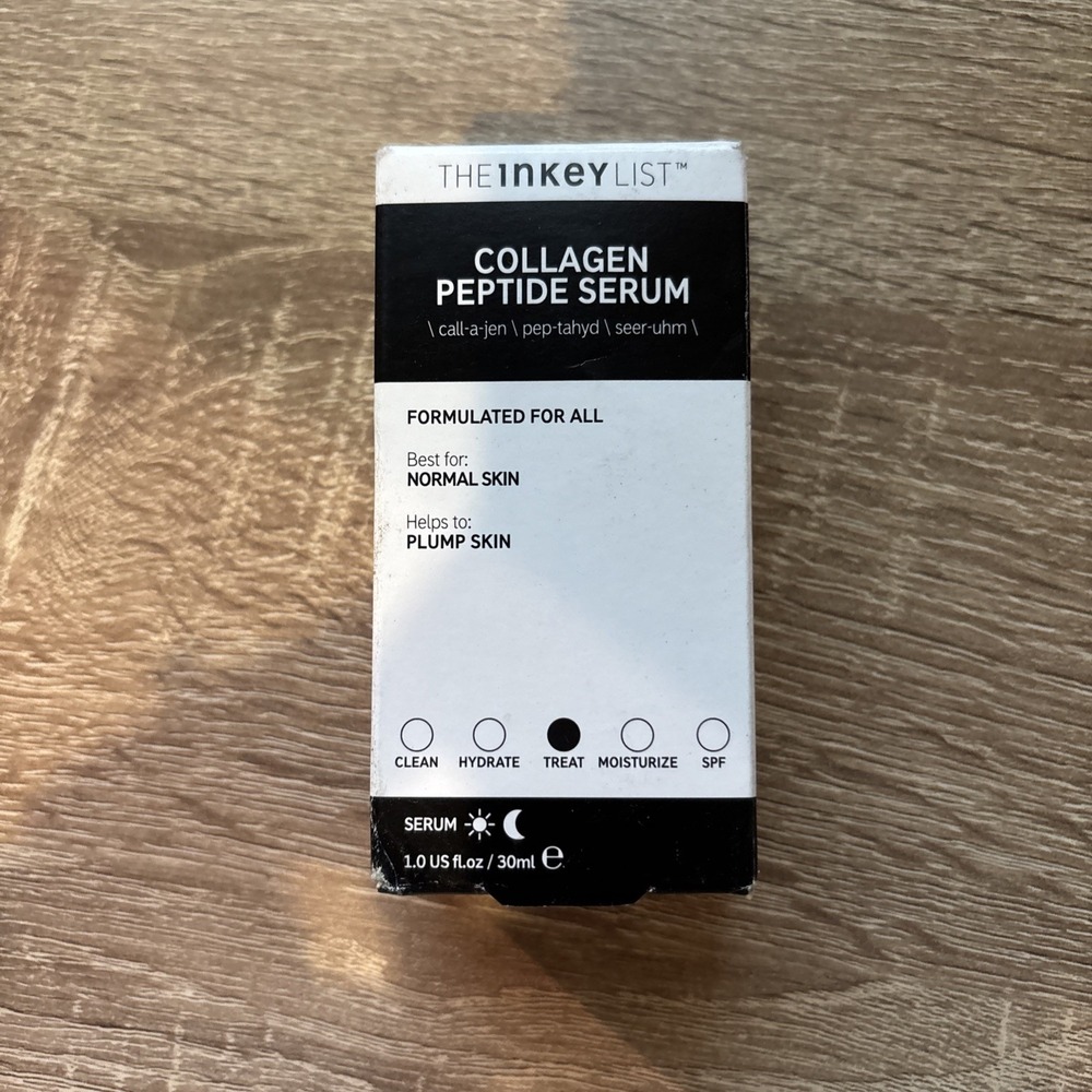 The Inkey List Collagen Peptide Serum For Plump Firmer Skin 1oz 30ml